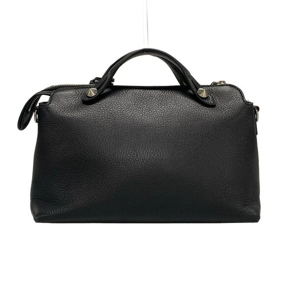 Auth FENDI By The Way 8BL124 Black Leather - Handbag - Picture 2 of 16